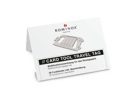 Product image ROMINOX® Card Tool // Travel Tag - 30 Funktionen bedrucken