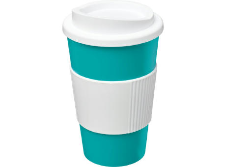 Americano® 350 ml Isolierbecher mit Schutzring bedrucken