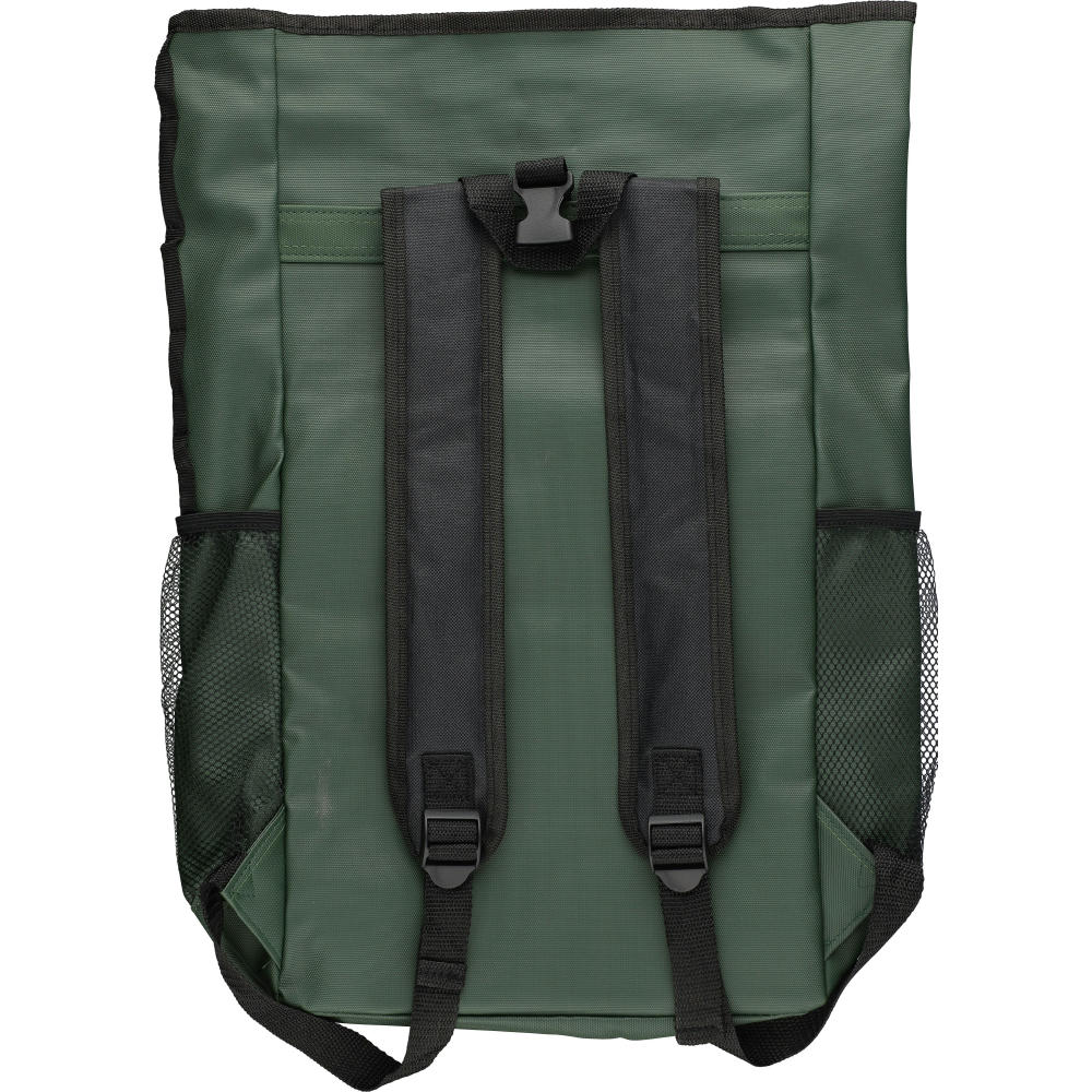 rPET-Polyester (600D) Rolltop-Rucksack Yani Werbeartikel