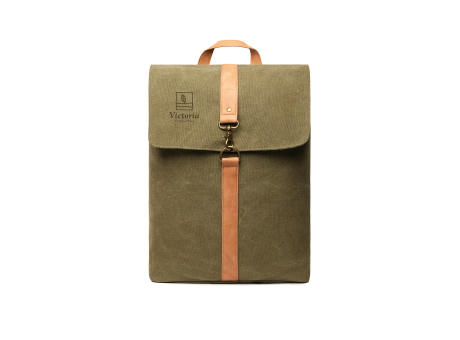 VINGA Bosler Rucksack aus GRS recyceltem Canvas bedrucken