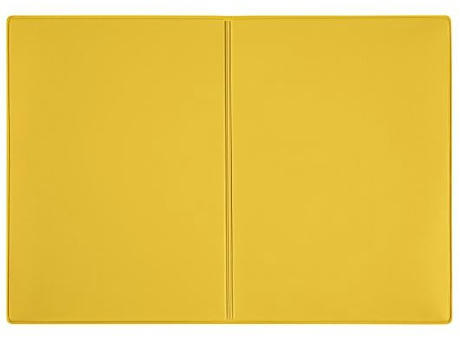 CreativDesign® Ausweistasche "5-fach" Normalfolie  gelb Werbeartikel