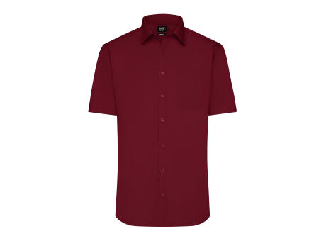 Men's Shirt Shortsleeve Poplin - Klassisches Shirt aus pflegeleichtem Mischgewebe Werbeartikel