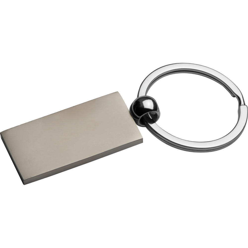 Product image Metall Schlüsselanhänger, rechteckig Werbeartikel