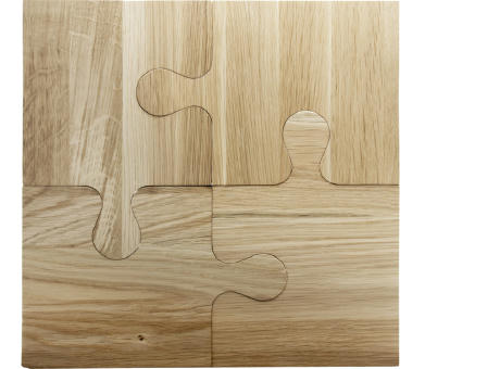 Product image SCX.design K05 Puzzle Schneidebrett Set aus Eiche Werbeartikel