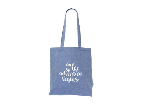 Melange Shopper GRS Recycled Canvas (280 g/m²) Tasche bedrucken