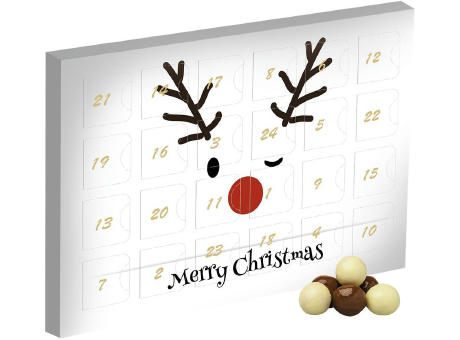 Product image Knusperkugeln-Mix, ca. 50g, Adventskalender Mini bedrucken