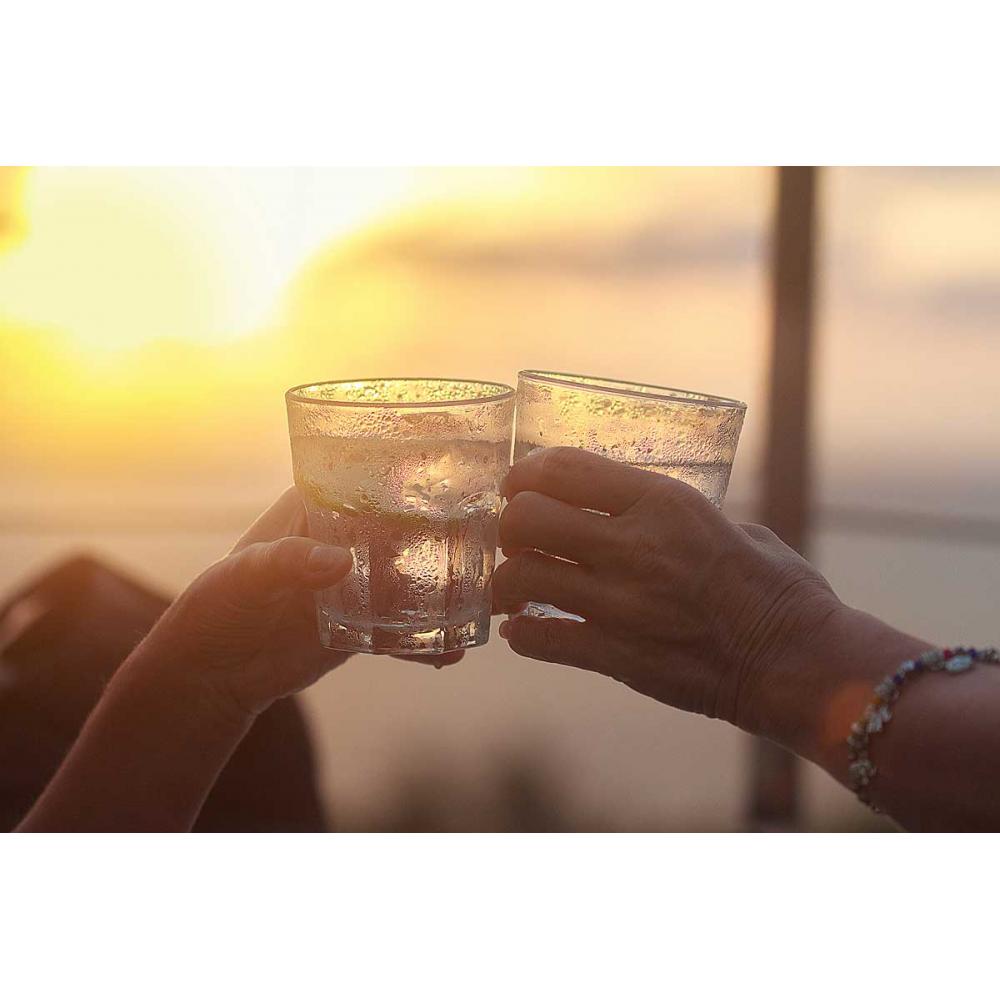 Premium London Dry Gin 50 ml | individuelles 4c-Label Werbeartikel