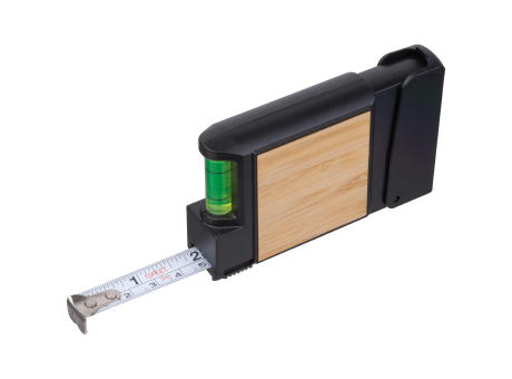 Product image 3 Meter Maßband mit Wasserwage Halifax Werbeartikel