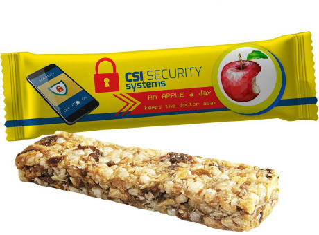 Product image Müsliriegel Multikorn-Apfel, ca. 25g, Flowpack Werbeartikel