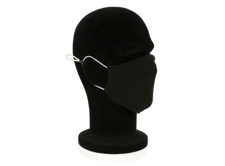 Wiederverwendbare 2-lagige Baumwoll-Gesichtsmaske Werbeartikel