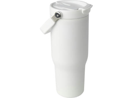 Bronx 900 ml RCS-zertifizierter Kupfer-Vakuum Isolierbecher aus Edelstahl mit Doppelfunktionsdeckel bedrucken