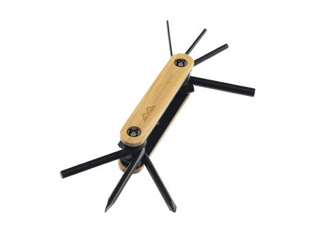 Bamboo Black Tool Werkzeugset Werbeartikel