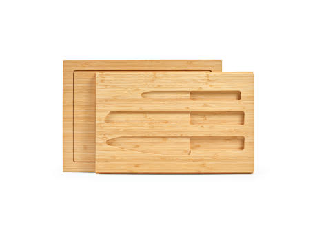 Brancusi Brett Bambus 4-teilig Werbeartikel