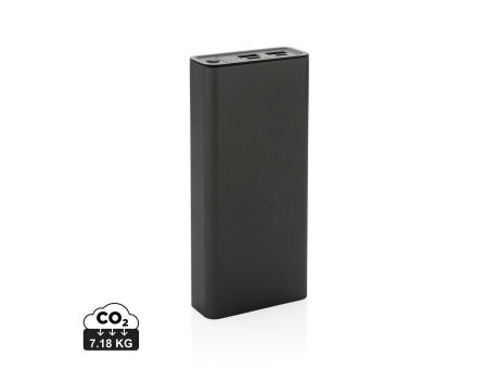 Terra 20.000mAh 20W Powerbank aus RCS recyceltem Aluminium bedrucken