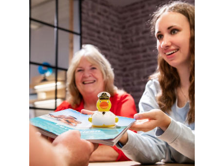 Quietsche-Ente Kapitän Werbeartikel