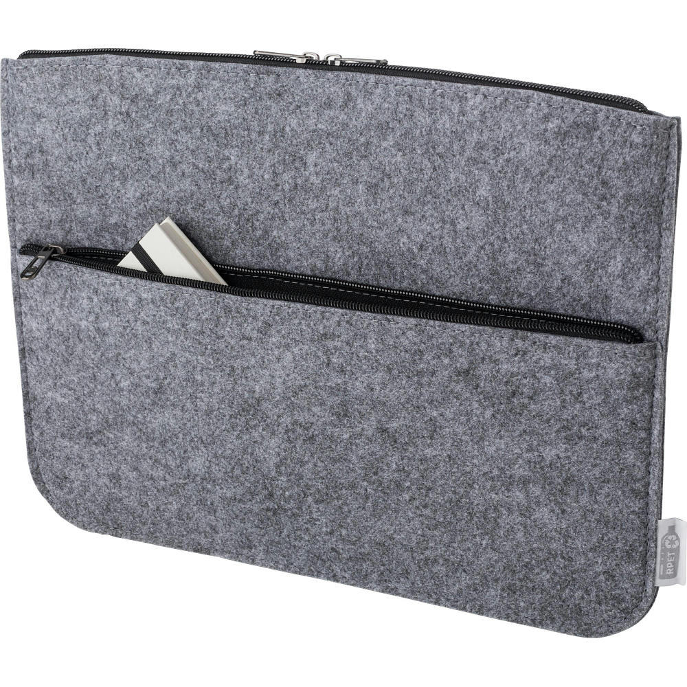 rPET Laptop-Tasche Emilia aus Filz Werbeartikel