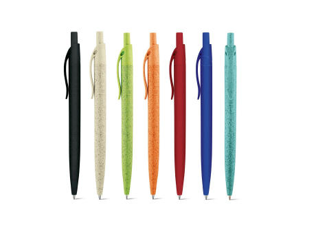 CAMILA. Kugelschreiber aus Weizenstrohfaser und ABS bedrucken