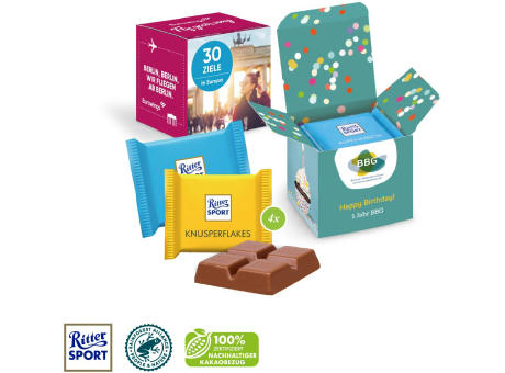 Product image Ritter SPORT "Mini", 4er Werbeartikel