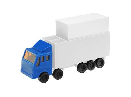 Führerhaus blau, Anhänger weiß