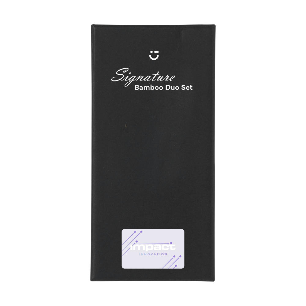 Signature Bamboo Duo Set Werbeartikel