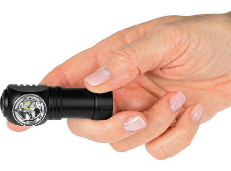 Aufladbare LED Stirn-/Taschenleuchte "Compact Head Light 500 L" Werbeartikel