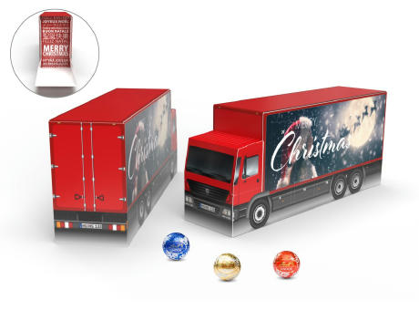 Lindt Lindor Adventskalender LKW Eco Werbeartikel