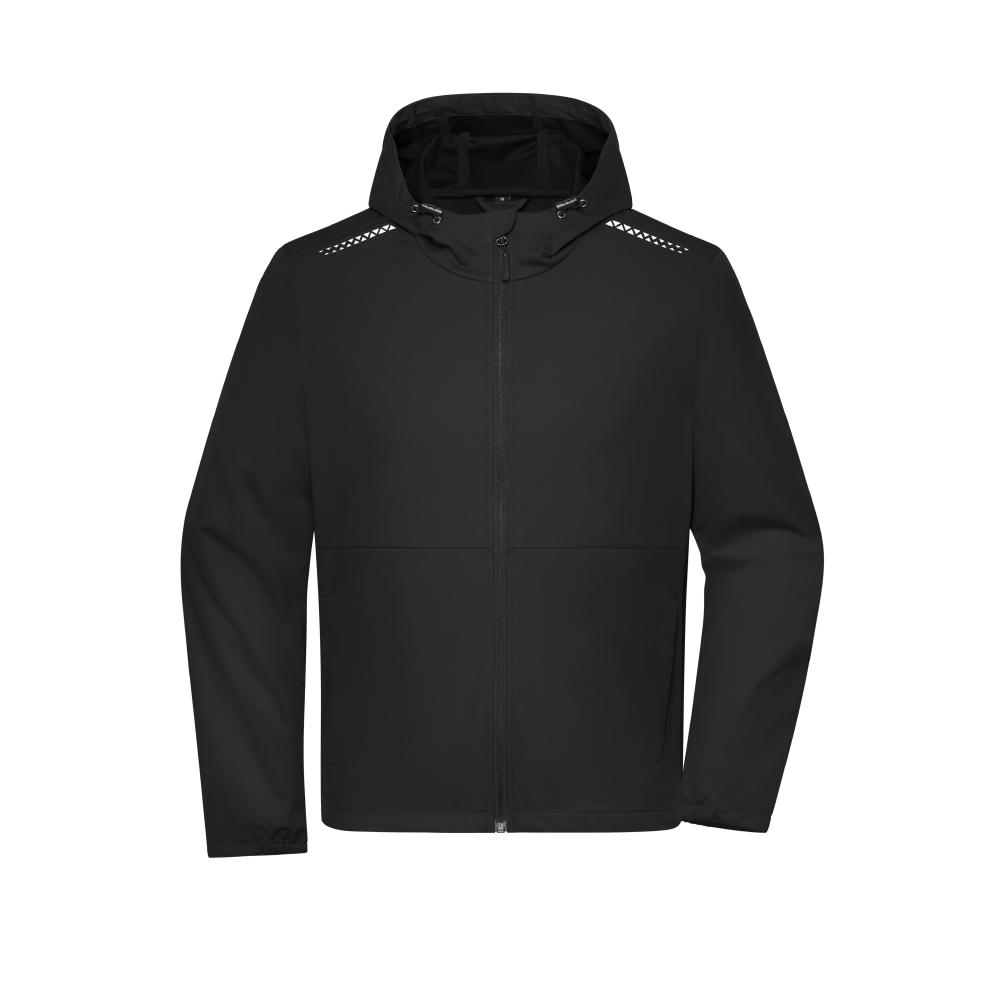 Product image Men's Sports Softshell Jacket GRS - 3-lagige Softshelljacke aus recyceltem Polyester für Sport und Freizeit Werbeartikel