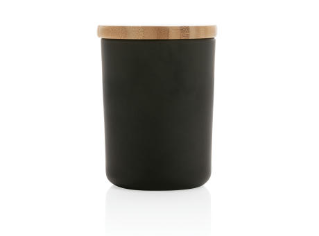 Ukiyo Deluxe parfümierte Kerze mit Bambusdeckel Werbeartikel