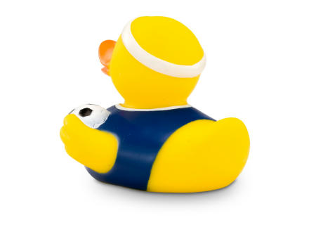 Werbeente Fritz Freistoß - Trikot Blau Werbeartikel