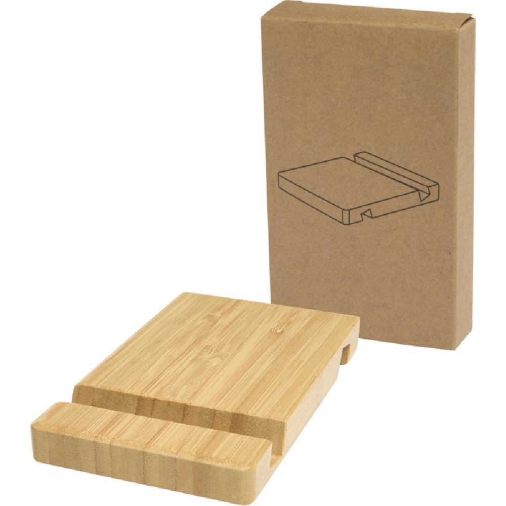 Product image Bubup Bambus 2-winklige Tablet- und Smartphonehalterung Werbeartikel