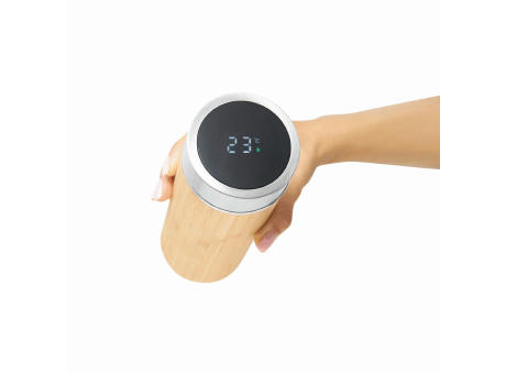 BAMBOO TEMP - Isolierflasche Werbeartikel