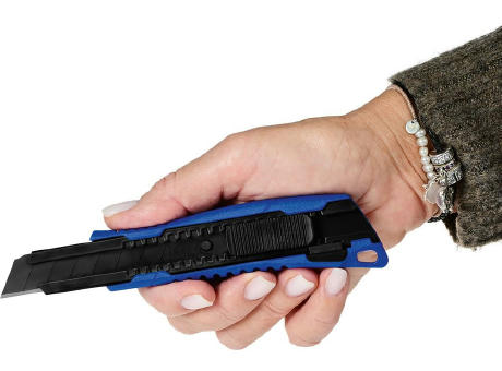 Cuttermesser "Element Cut blau" Werbeartikel