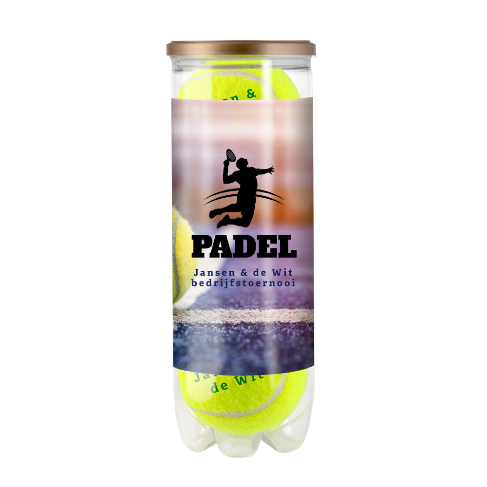Product image Röhre Padelbälle Werbeartikel