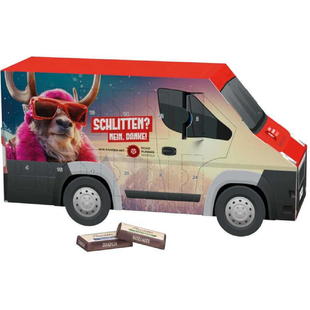 Product image Adventskalender Transporter Werbeartikel