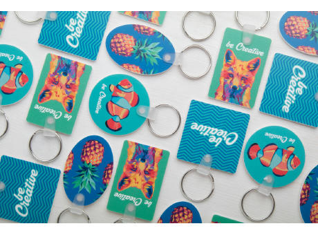 Schlüsselanhänger Foamy B bedrucken