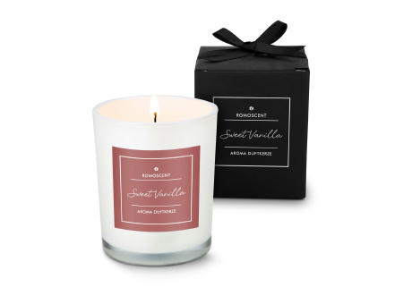 ROMOSCENT® Aromakerze Sweet Vanilla Werbeartikel