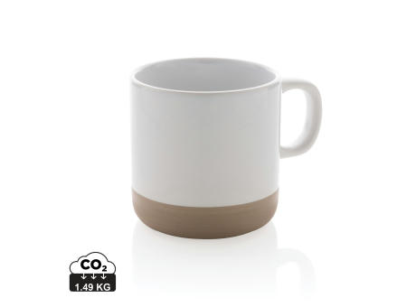 Product image Becher aus glasiertem Keramik, 360ml bedrucken