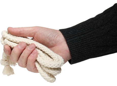 Springseil - Baumwolle natur Werbeartikel