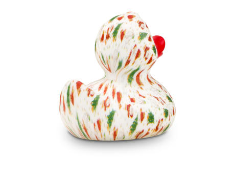 Werbeente Tanja Tannenbaum mit rotem Schnabel, ca. 8 cm Werbeartikel