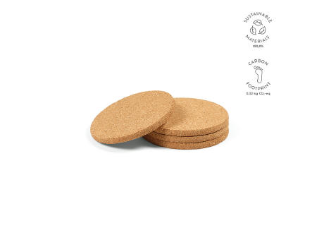 Modigliani Untersetzers Kork  Werbeartikel