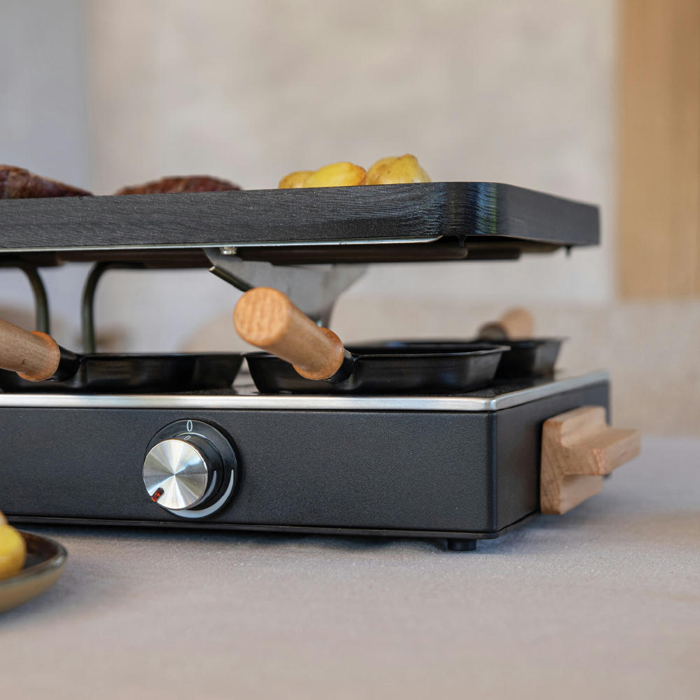 BOSKA Raclette Gourmet Party, 8 Personen (EU Type F) Werbeartikel