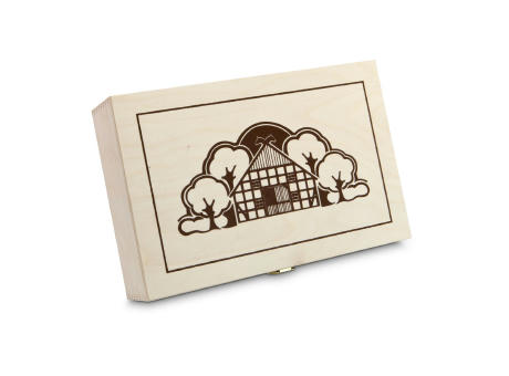 Geschenkset / Präsenteset: Herzhafte Kiste Werbeartikel