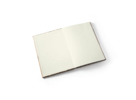 NERUDA. Notizbuch A5 mit Hardcover aus Naturstroh Werbeartikel