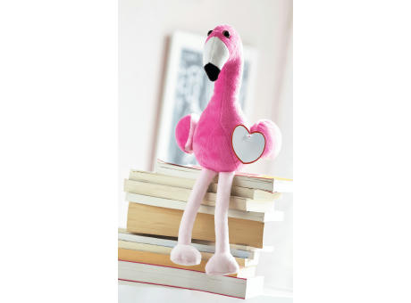 LUISA - Plüsch-Flamingo Werbeartikel