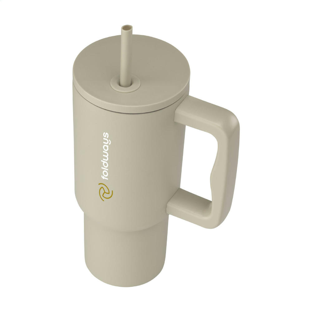 Rhino RCS Recycled Steel Cup 900 ml Werbeartikel