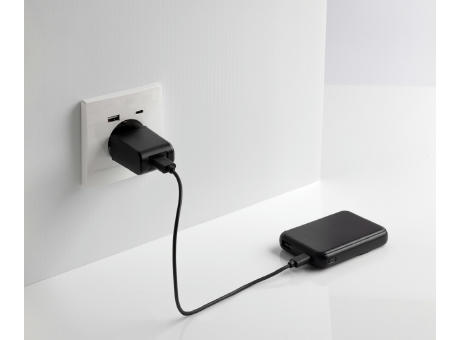 Product image Stellar 5.000mAh 5W magnetische Powerbank aus RCS rec. ABS bedrucken