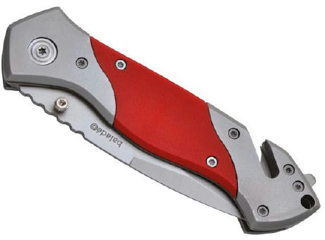 Rettungsmesser 'Rescue', rot Werbeartikel