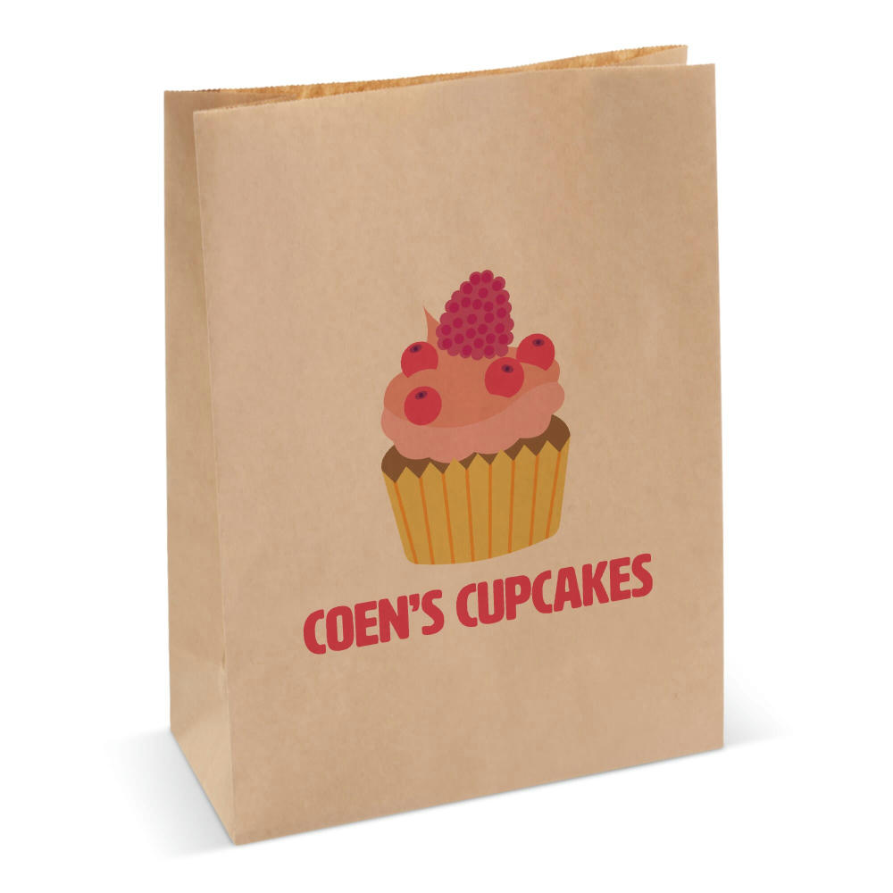Product image Papiertüte 70g/m² 29x22x9cm Werbeartikel
