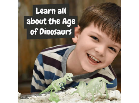 2 in 1 Fossil Excavation Kit III. Lernspiel lieferung inklusive einer kraftpapiertasche (115 g/m²) Werbeartikel