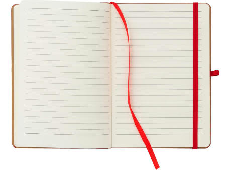 Notizbuch Dorita aus PU und Bambus Werbeartikel